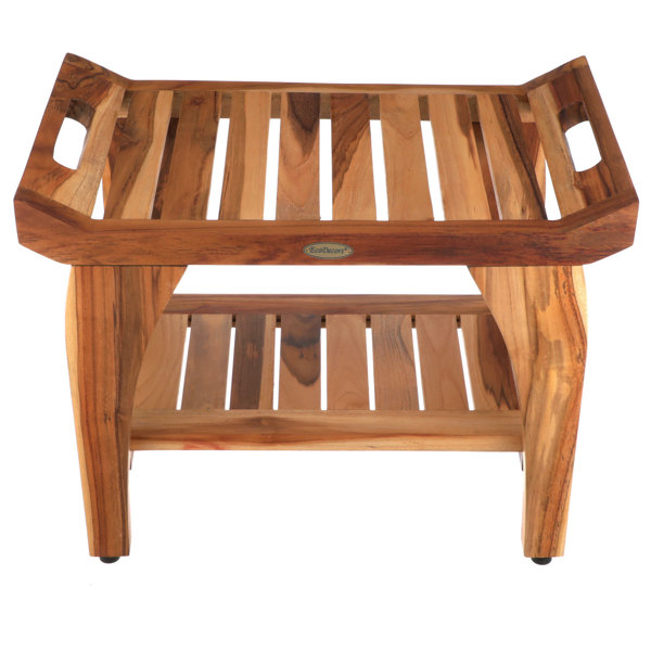 Teak Shower Benches You'll Love | Wayfair